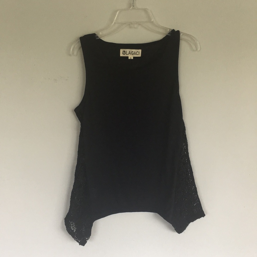 Never worn cute and comfortable black tank top.